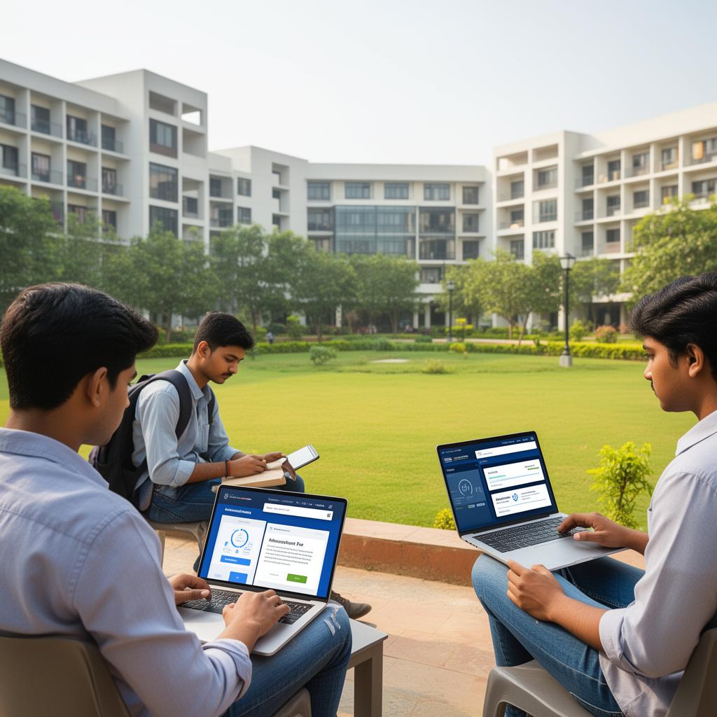 Unified student admission management — RAG and agentic AI for a premium academic institution.